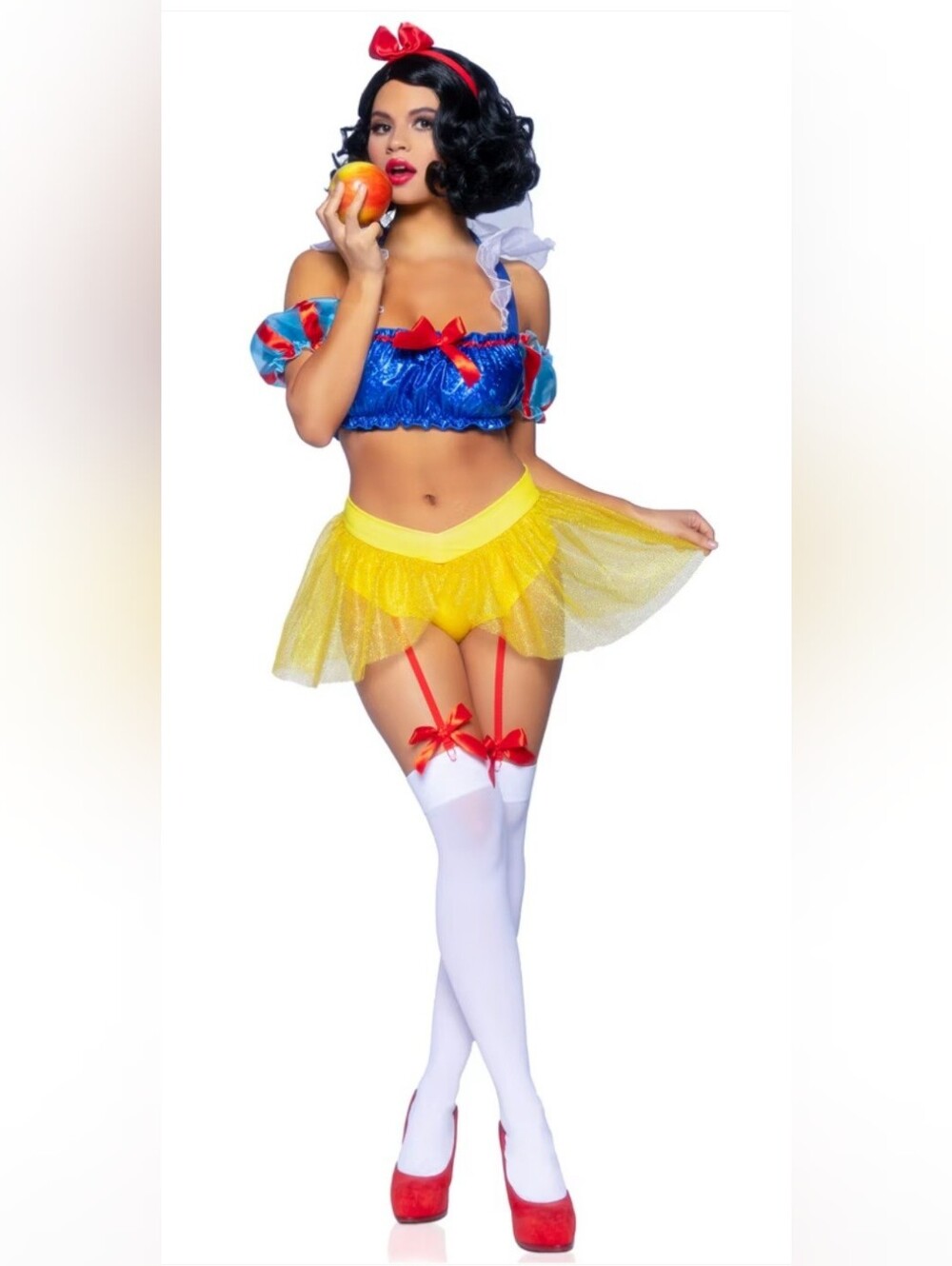 Leg Avenue Bad Apple Snow White Halloween Costume Womens Size Small